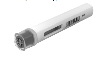 Nieotwarty wstrzykiwacz Cosentyx 300 mg UnoReady z założoną nasadką